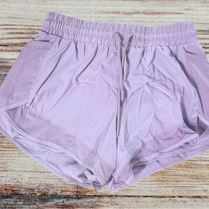 Lavender Women's Athletic Shorts